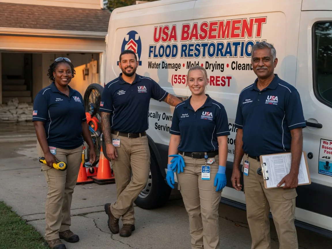 Basement Flood Cleanup company in Cuba, IL